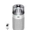 Máy lọc không khí nhỏ gọn HushJet™ HJ10 – Trắng/Bạc